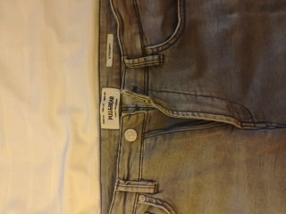 Pantalón corto vaquero gris Pull&Bear