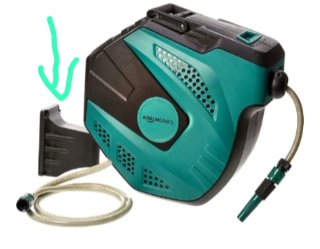 Enrollador Manguera Automático Amazon Basics 15 m.