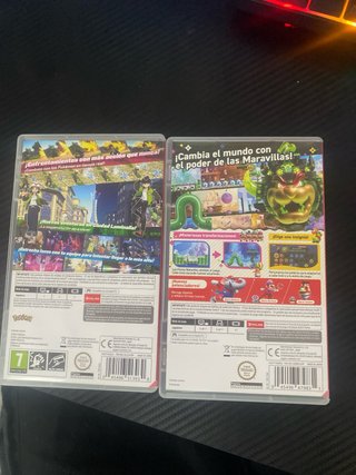 Juegos Nintendo Switch Pokémon y Mario