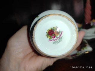 Royal Albert Rose Porcelana Adornos