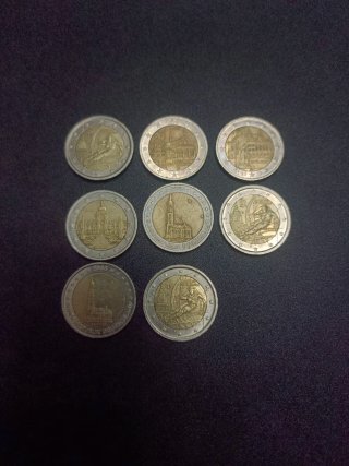 Intercambio monedas 2€ conmemorativas Varios paíse