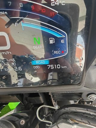 Voge 900 DSX gris/lima