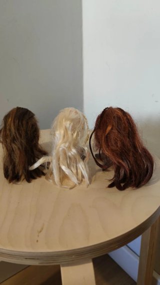 Cabezas de muñecas Bratz (3 unidades)