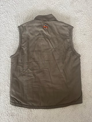 Timberland PRO Chaleco acolchado marrón vintage L
