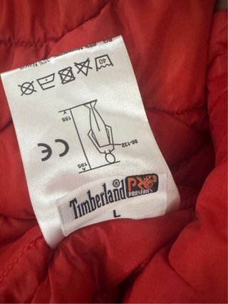 Timberland PRO Chaleco acolchado marrón vintage L