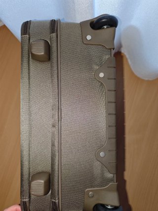 Maletín de viaje Samsonite beige/marrón