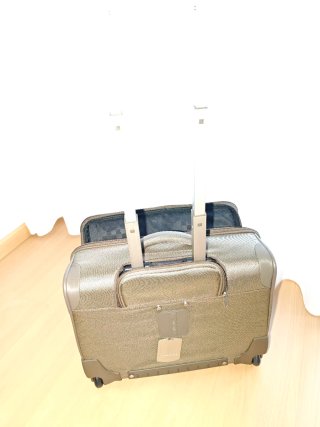 Maletín de viaje Samsonite beige/marrón