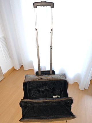Maletín de viaje Samsonite beige/marrón