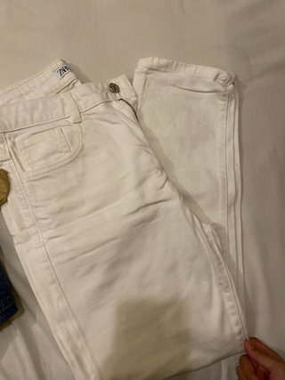 Pantalones vaqueros beige