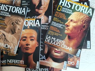 Lote 36 Revistas Historia national geographic