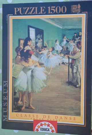 Puzzle Educa 1500 piezas Clase de Danza