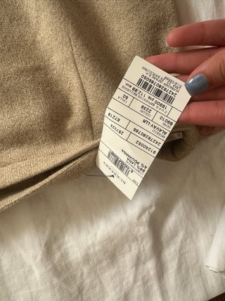 Falda Burberry Beige Talla 50