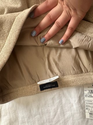 Falda Burberry Beige Talla 50
