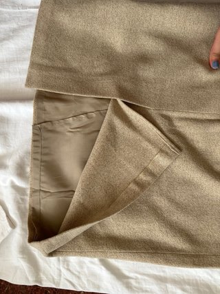 Falda Burberry Beige Talla 50