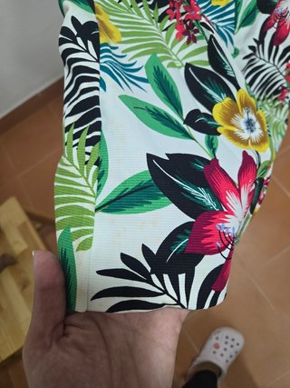 Vestido floral blanco