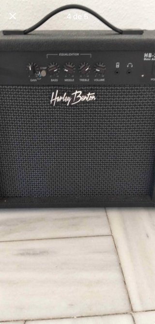 Amplificador Bajo Harley Benton HB-20B