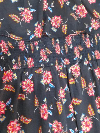 Vestido Springfield Talla XL Estampado Floral