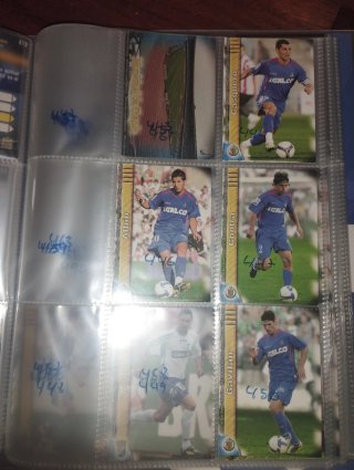 Álbum Colección Quiz Liga 2009-2010 semicompleto