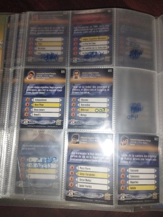 Álbum Colección Quiz Liga 2009-2010 semicompleto