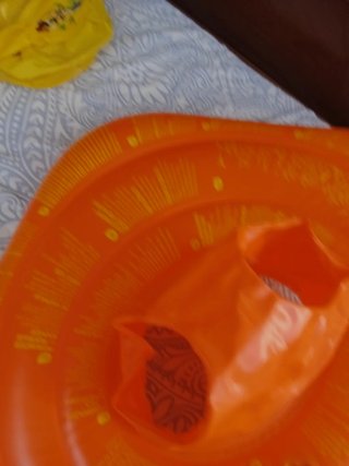 Flotador inflable Nabaiji naranja