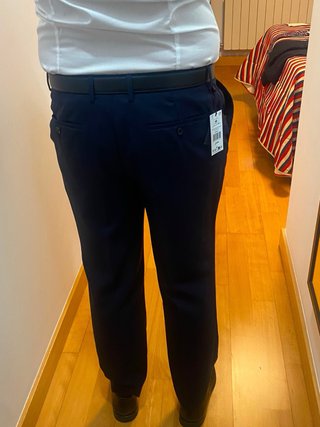 Pantalón de traje azul marino Silbon a estrenar