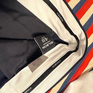 Pantalón de traje azul marino Silbon a estrenar