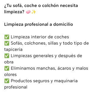 Limpieza a domicilio
