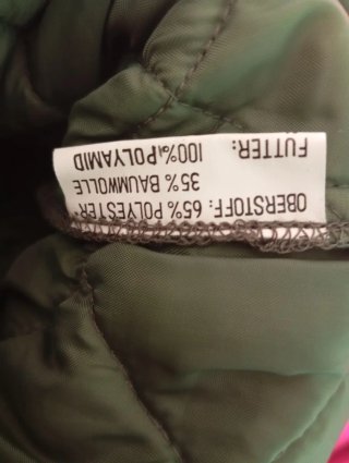Giubbotto Barbour verde taglia XXL