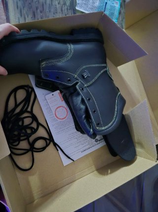 Botas CURGAL P-007-FM-P Negras