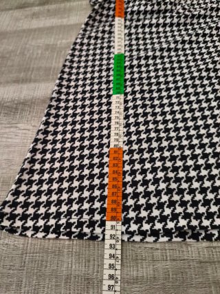 Vestido elegante pata de gallo talla XXL como L