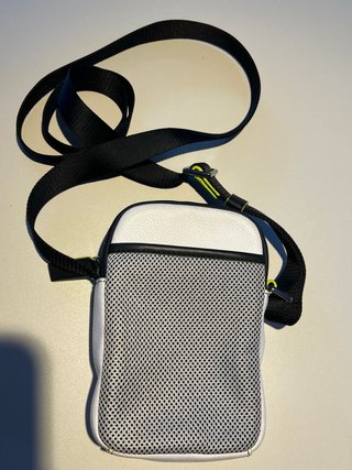 Bolso bandolera Michael Kors blanco y negro