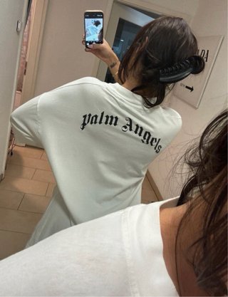 Camiseta Palm Angels Oso Dormido Talla Única