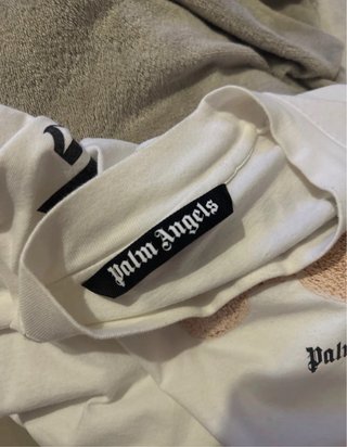 Camiseta Palm Angels Oso Dormido Talla Única