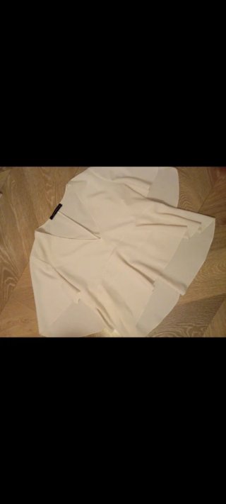 Blusa crep blanca