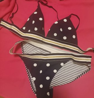 Bikini lunares y rayas