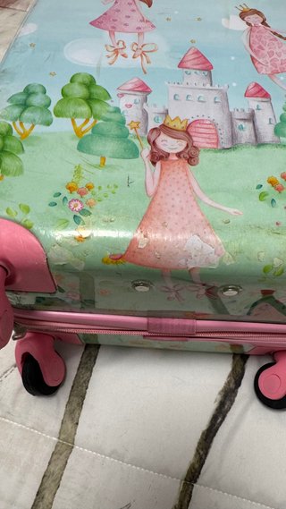 Maleta infantil princesas y castillo