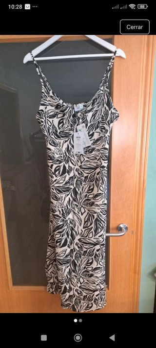 Vestido Vila Talla 38 Nuevo con Etiqueta