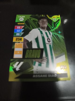Carta Fútbol Panini Guantes de Oro