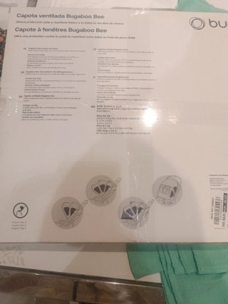 Capota Bugaboo ventilada Bee 3/5/7