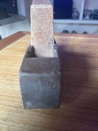 Cepillo de Carpintero Antiguo de Madera 18 cm