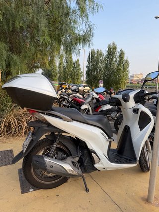Honda SH 125i Scooter Blanca 2017