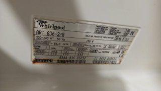 Frigorífico Combi Whirlpool (solo nevera)