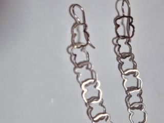 Pendientes Tous Oso Plata