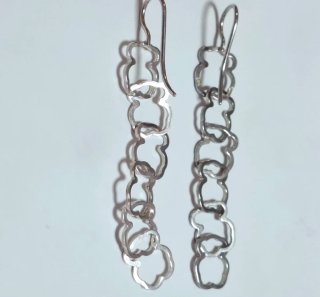 Pendientes Tous Oso Plata