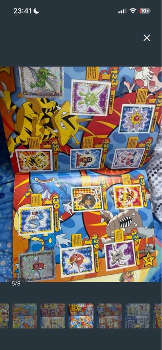 Álbum de Cromos Pokémon ¡Hazte con todos! completo