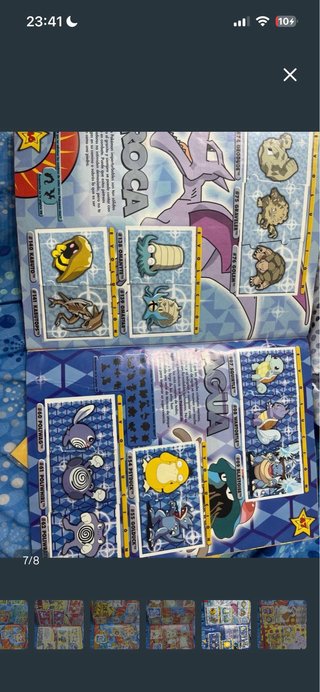 Álbum de Cromos Pokémon ¡Hazte con todos! completo