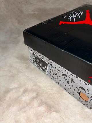 Air Jordan 4 Retro Negro Blanco