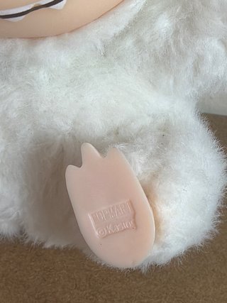 Labubus Peluches Conejo Mint y Blanco