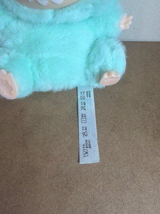 Labubus Peluches Conejo Mint y Blanco
