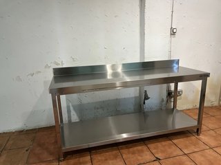 Mesa de trabajo acero inoxidable
